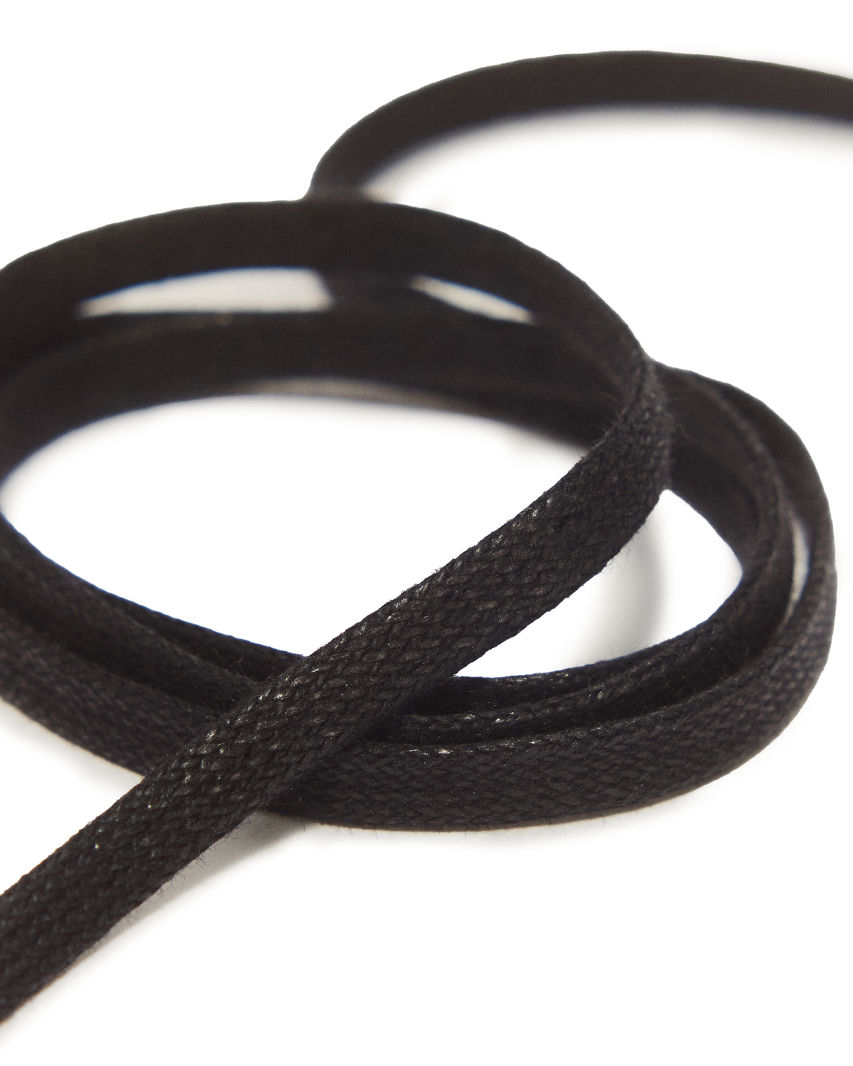 55 Inch Waxed Flat Shoe Laces (8-10 Eye) - view 4