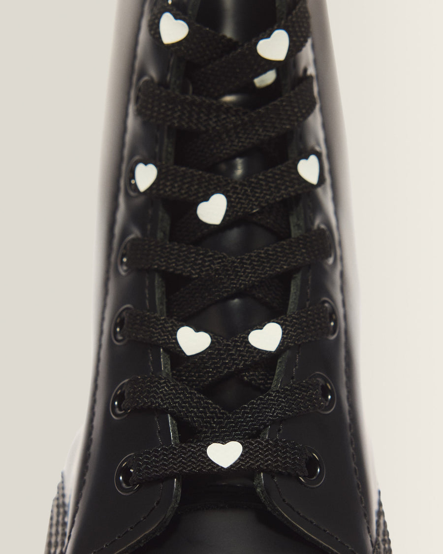 55 Inch Heart Flat Shoe Lace (8-10 Eye) - view 2
