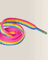 26 Inch Flat Rainbow Shoe Laces (3-Eye) - view 3