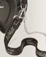 Mini Heart Shaped Kiev & Patent Leather Bag - view 9