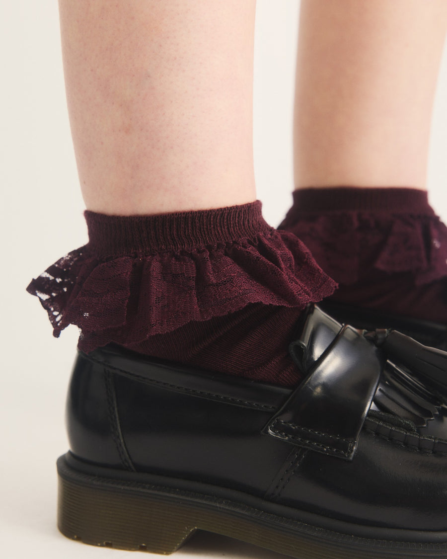 Frill Organic Cotton Blend Socks - view 2