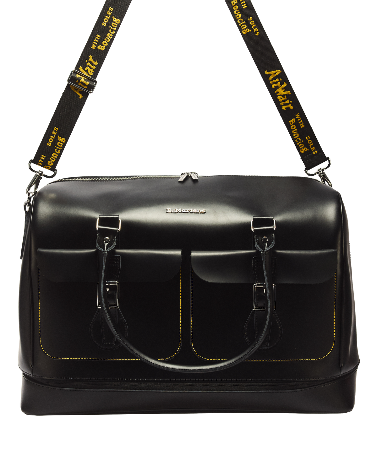 Smooth Leather Weekender Bag - view 4