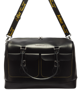 Smooth Leather Weekender Bag - view 4