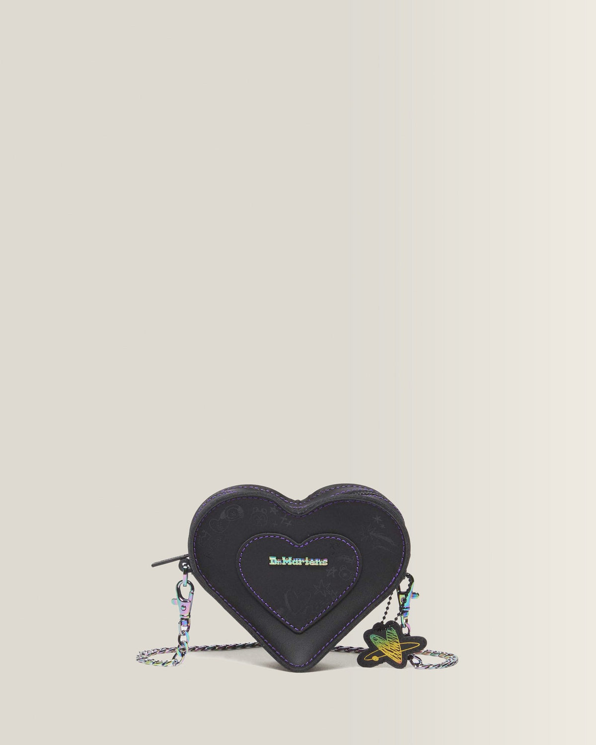 BT21 Mini Heart Shaped Leather Bag - view 1