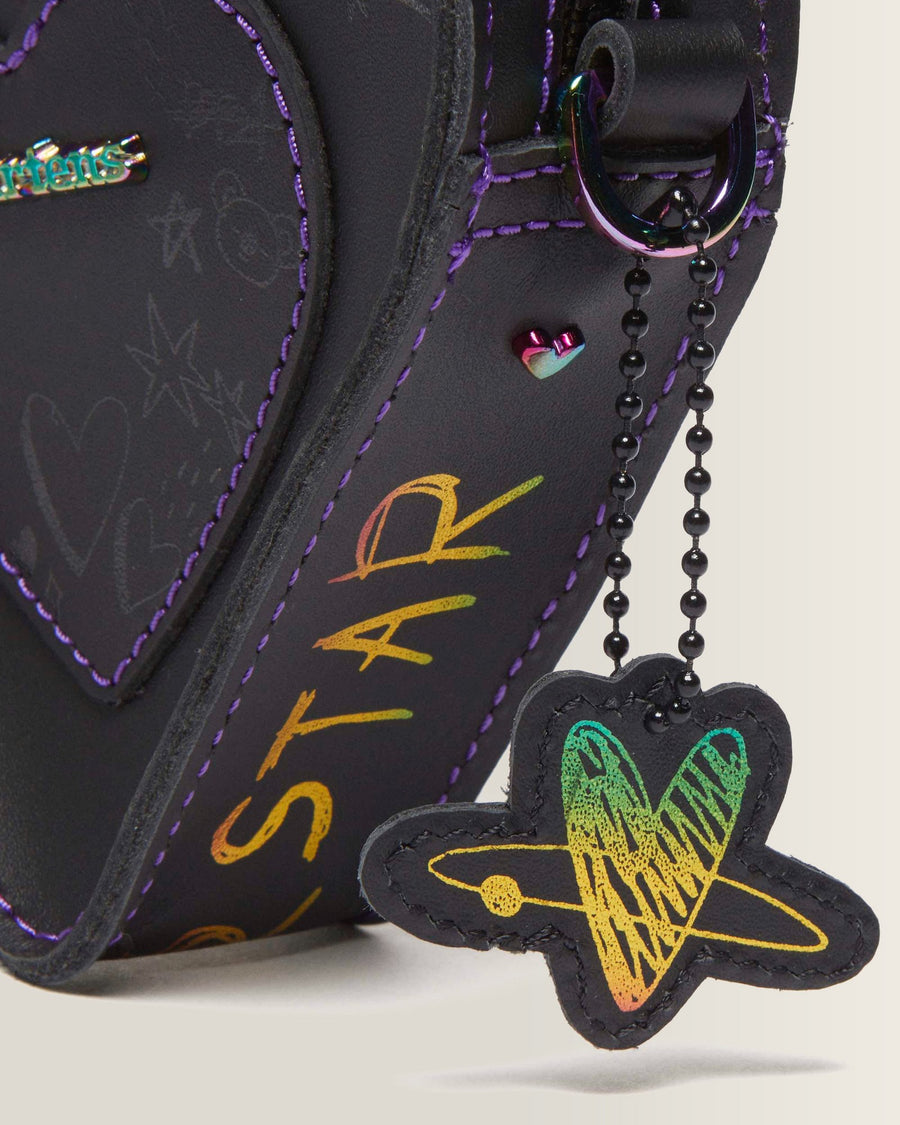 BT21 Mini Heart Shaped Leather Bag - view 2